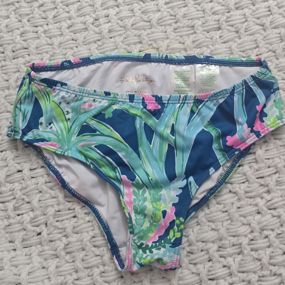 Lilly Pulitzer Tropical Bikini Bottom - Picture 1 of 3